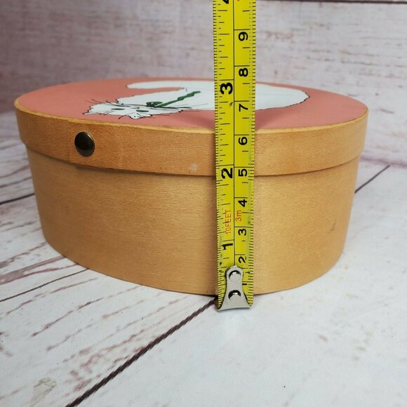 Cat Logo Wooden Storage Box – Stylish, Durable, and Decorative Organizer - Picture 9 of 11